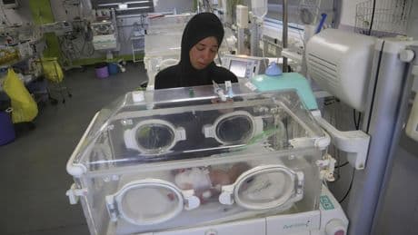 Doctors and moms say these babies in Gaza may die without more formula. They blame Israel's blockade