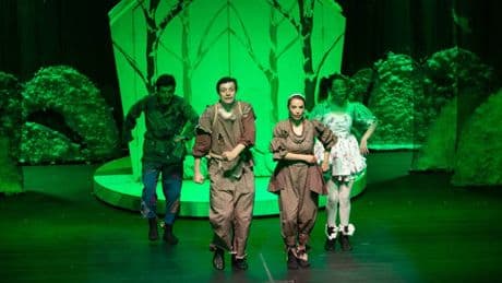 Şehir Tiyatrosu ‘Hansel ve Gretel Sesler Arşivi' oyununu çocuklarla buluşturdu