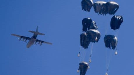 Jordan and UAE begin aid drops into starving Gaza after Israel pauses attacks
