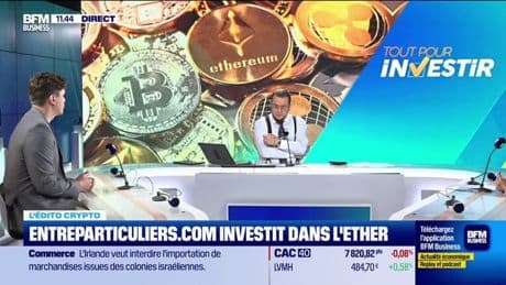 Entreparticuliers . com investit dans l'ether