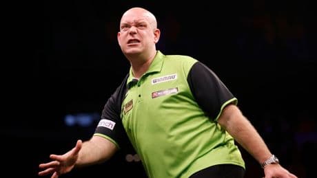 Van Gerwen in Leeds direct uitgeschakeld door Humphries in Premier League