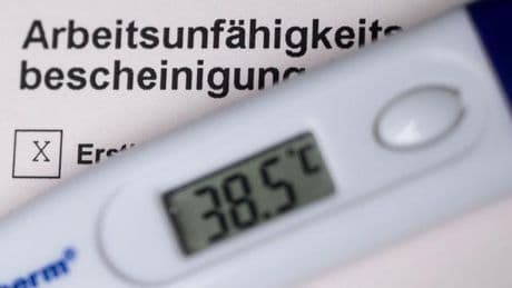 Gesundheit: Viele Fehltage wegen Erkältung und Grippe