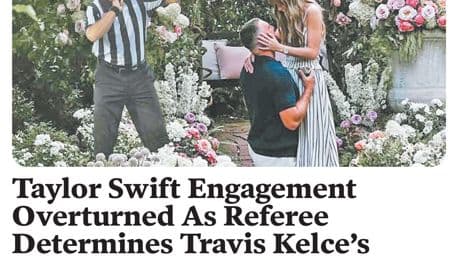 Best of the Babylon Bee: Taylor Swift’s engagement called off as Travis Kelce’s knee didn’t touch ground