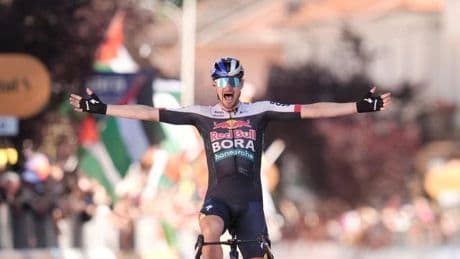 Radsport: Solo-Triumph für Denz beim Giro - "Der emotionalste Sieg"