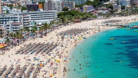 British tourists shun Spanish resort, leaving it eerily empty as other Europeans take over