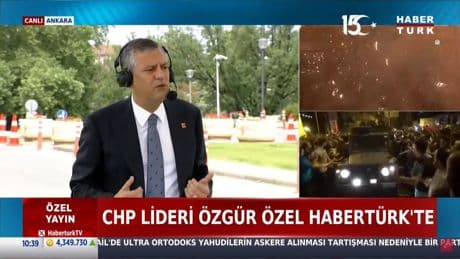 Özgür Özel: Şu anda darbe sürecindeyiz, Erdoğan rakibini hapiste tutuyor