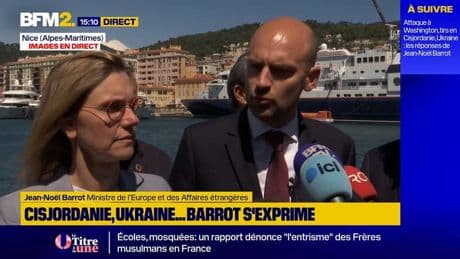 Jean-Noël Barrot: lutter contre "l'explosion" des actes antisémites en France "avec la plus grande fermeté"