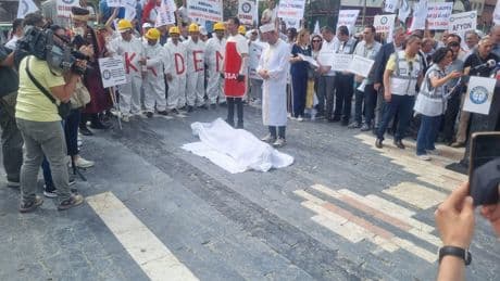 Ankara'da "emeklilikte adalet" eylemi yapıldı
