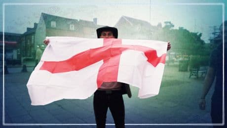 On the streets with England's flag-raisers - as one claims link to Tommy Robinson