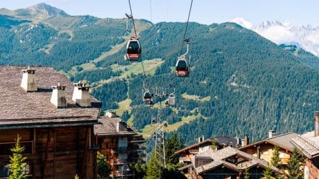 The summer time paradise almost 2,500 metres above sea level