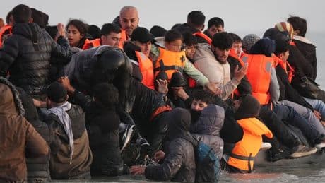 Migrant daily arrivals top 1,000 for first time this year