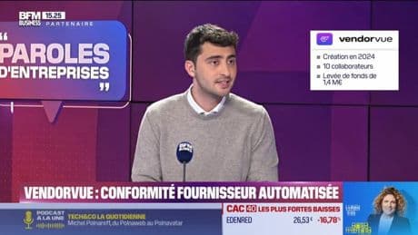 Maxime Ghostin (Vendorvue) : Vendorvue, conformité fournisseur automatisée - 26/04