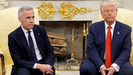 Le Canada ne sera « jamais à vendre », affirme Mark Carney lors de sa rencontre avec Donald Trump
