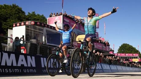 Giro d?Italia 2025, trionfo italiano a San Valentino Brentonico: Scaroni e Fortunato firmano la doppietta XDS-Astana, terzo Pellizzari