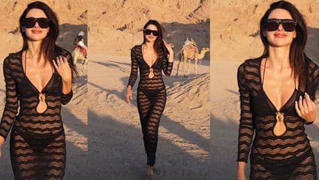 Nesrin Cavadzade kendine Mısır tatili hediye etti