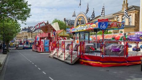 Child taken to hospital after funfair ride 'incident'