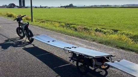 Frau baut E-Bike mit unendlicher Reichweite: Sie fährt in einer Woche über 750 km