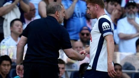 Ange Postecoglou plays down Dejan Kulusevski injury fear for Europa League final