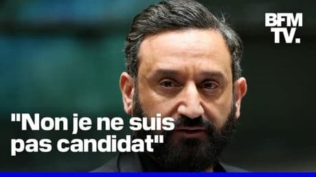 Cyril Hanouna dément sur BFMTV être candidat à l'élection présidentielle