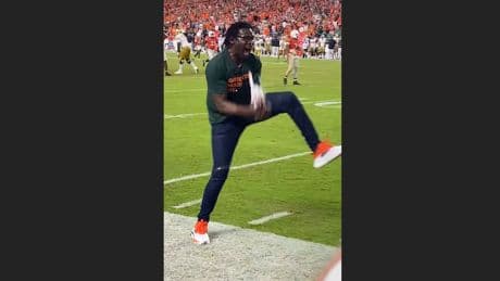 Er ist fast Rentner - NFL-Legende dreht beim Jubeln durch
