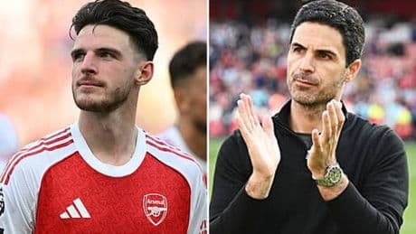 The six Declan Rice words that have left Arsenal boss Arteta with a big decision to make