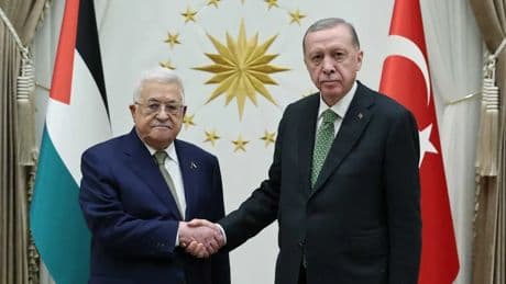 Erdoğan, Mahmud Abbas’la görüştü: İsrail’in planı asla kabul edilemez