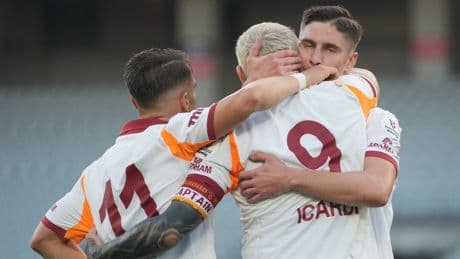 Galatasaray Eyüpspor engelini iki golle aştı, ligde 5'te 5 yaptı