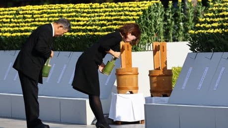 Hiroshima: 80 ans après, minute de silence à l'heure du largage de la bombe atomique