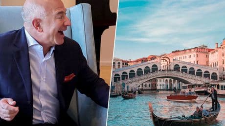 Venecia lleva años luchando contras las hordas de turistas. La boda de Jeff Bezos ha colmado la paciencia de sus residentes
