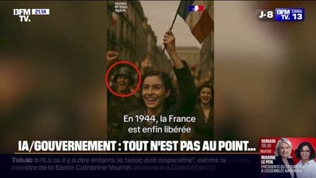 Le gouvernement retire une vidéo générée par IA sur la Résistance à la suite d’une erreur historique