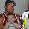 Mother of footy star James Ackerman who died in horror tackle aged just 25 reveals the heartbreaking sight that put his death into perspective when she visited his grave