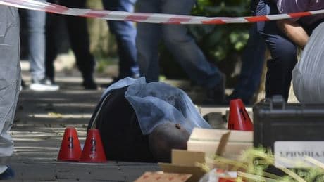 Los ucranianos honran a  Andrii Parubi  y culpan a Rusia de su asesinato