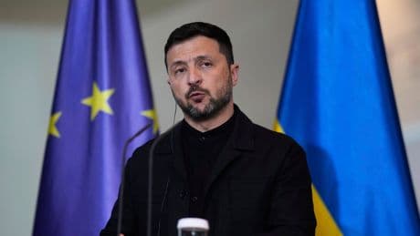 A Russian missile strike kills a child and injures another, a Ukrainian official says