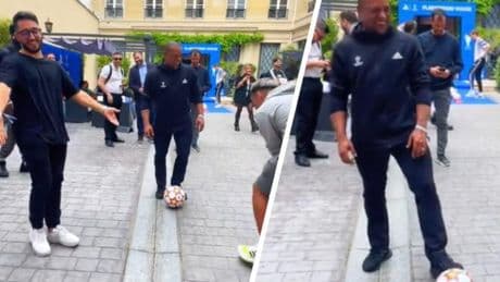 Roberto Carlos no pierde su magia: deja en ridículo a tres de los mejores streamers de fútbol