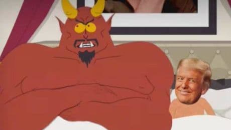 "Trump a letto con Satana": così South Park prende in giro il presidente Usa