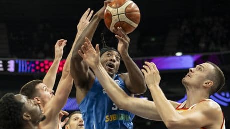 Batacazo antológico de Montenegro en el Eurobasket