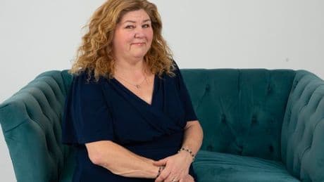Cheryl Fergison chokes back tears as she reveals son is her carer after horror stroke