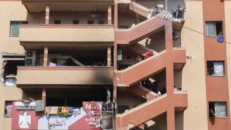 New footage reveals third Israeli strike on Gaza hospital that killed 22 and sparked global outrage