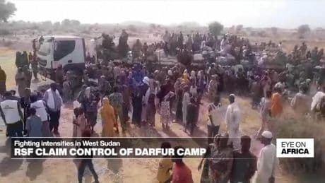 Sudan’s war: Rapid Support Forces claim control of Zamzam refugee camp in Darfur