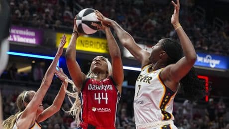 Mystics' Kiki Iriafen earns WNBA Rookie of the Month honors