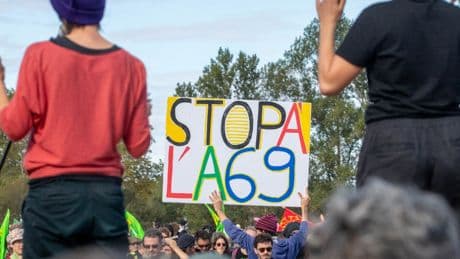 Autoroute A69 : victoire écocide de la droite sénatoriale qui vote pour la reprise du chantier