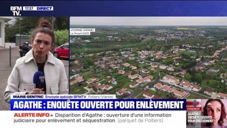 Story 5 : Disparition d'Agathe, une enquête ouverte pour enlèvement – 14/04