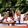 Fans join Lionesses for 'unbelievable' Euros parade