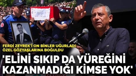 Ferdi Zeyrek'i On binler uğurladı, Özel gözyaşlarına boğuldu: 'Elini sıkıp da yüreğini kazanmadığı kimse yok'