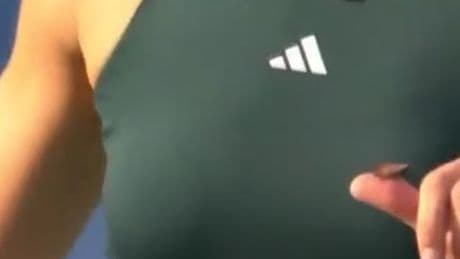 Moment tennis star saves bug from being squished on court… just for ball boy to kill it seconds later