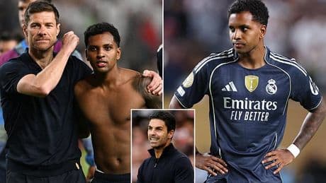 Arsenal 'are still keen on Real Madrid star Rodrygo and ready to make a move - but only on one condition' as Mikel Arteta seeks to strengthen attack further