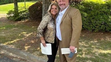 Woman compares husband’s death to George Floyd after cops allegedly kneel on his neck during restraint