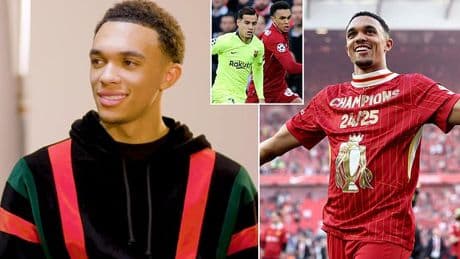 Trent Alexander-Arnold interview emerges of Real Madrid-bound Liverpool star revealing his favourite foreign club is... Barcelona!