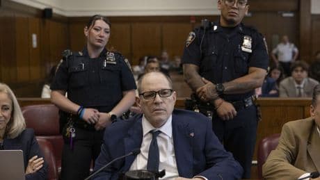 Weinstein case judge declares mistrial on remaining rape charge as jury foreperson won't deliberate