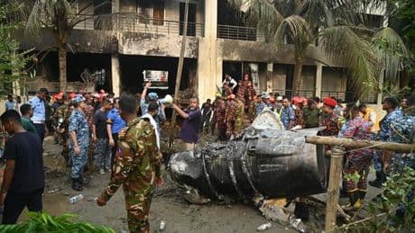 Bangladesch: Zahl der Toten nach Absturz von Militärjet in Dhaka auf 27 gestiegen